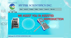 Desktop Screenshot of hytekivf.com